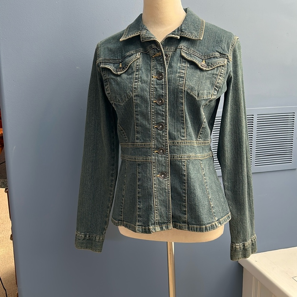 Size M Hardly worn Axcess blue Denim Jacket